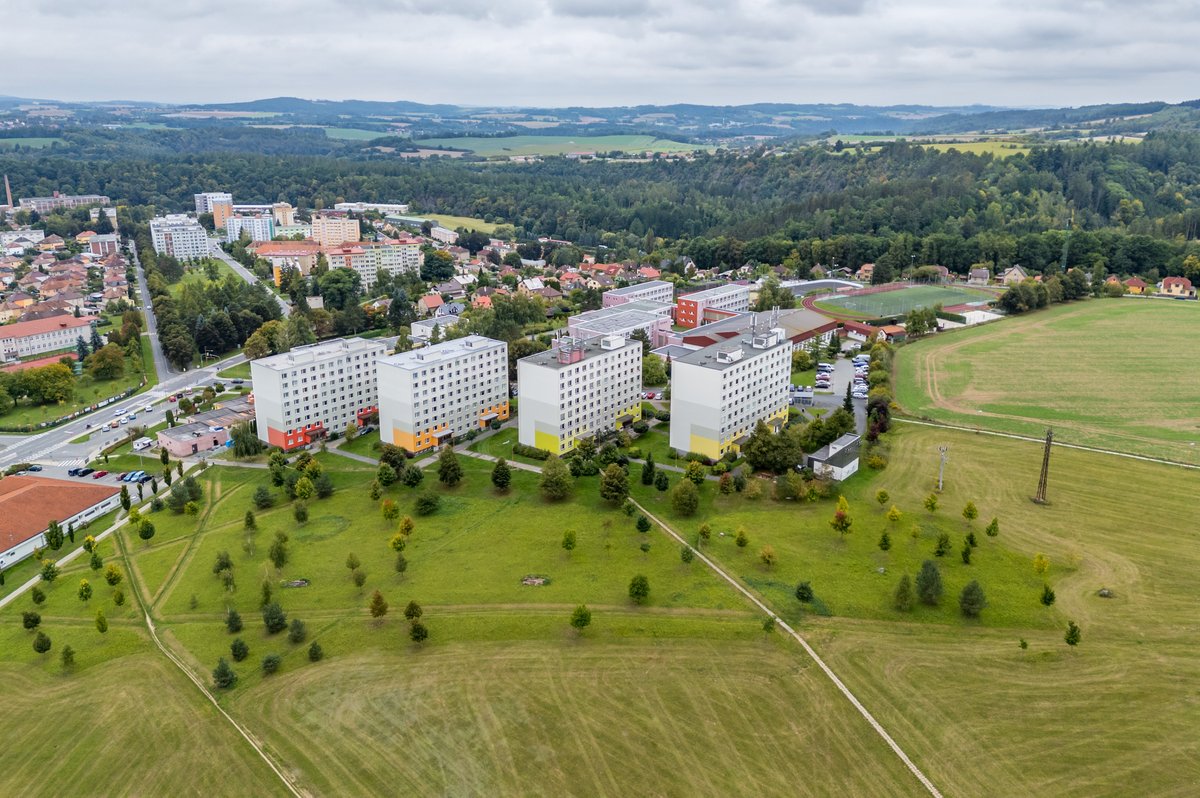 Prodej byt 3+1 72 m2, panel v OV + lodžie a sklep, Na Poříčí, Zruč nad Sázavou
