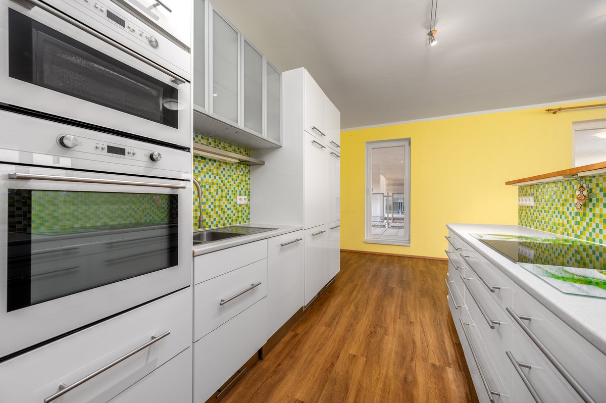 Výjimečné 3+kk 88m² + terasa 70 m²,gar. stání 20m², v žádané klidné části Modřan