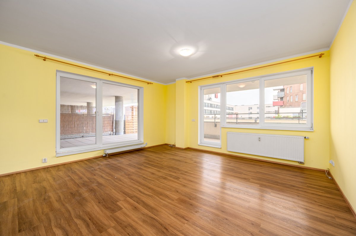 Výjimečné 3+kk 88m² + terasa 70 m²,gar. stání 20m², v žádané klidné části Modřan