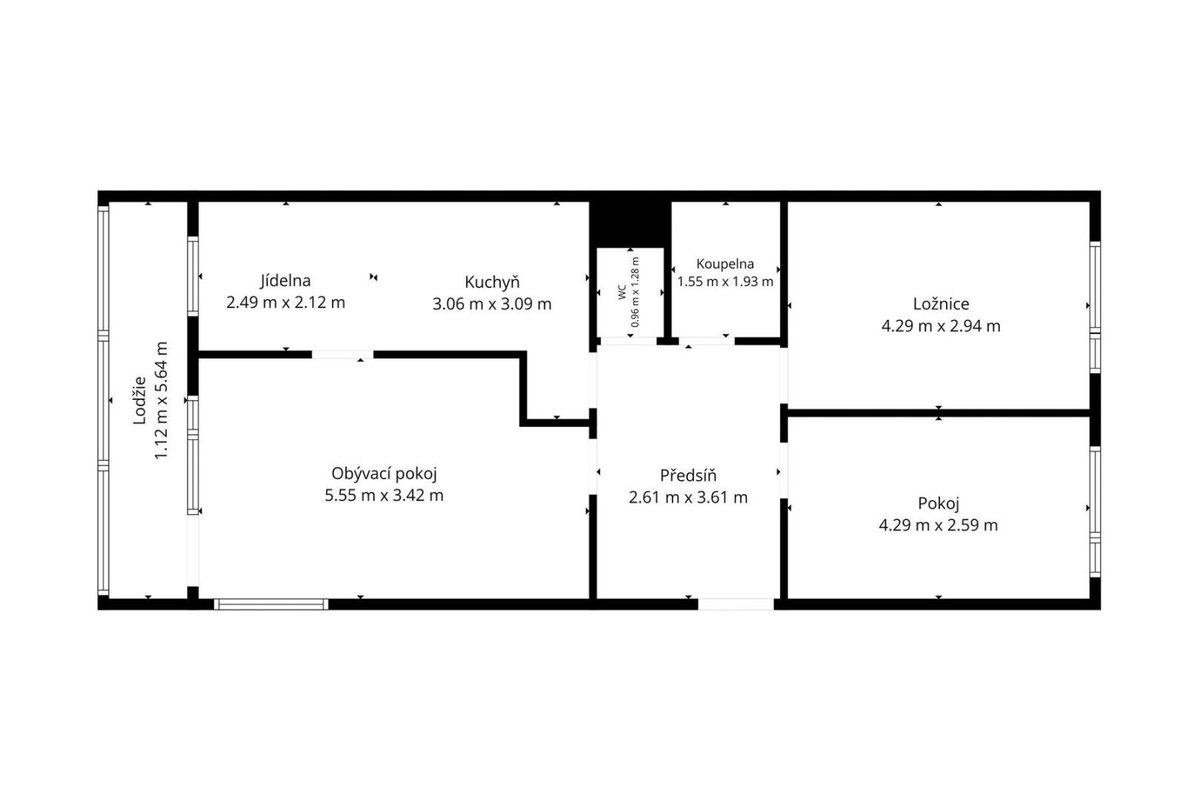 Prodej bytu 3+1, 82 m²