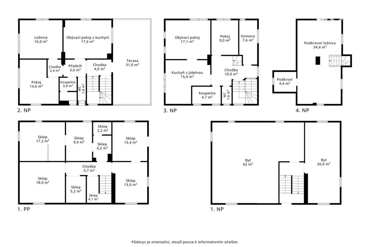 Prodej rodinného domu, 258 m²